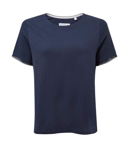 Craghoppers Womens/Ladies NosiBotanical T-Shirt (Blue Navy) - UTCG1840