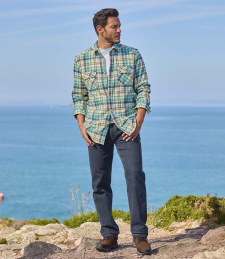 Kockás flaneling