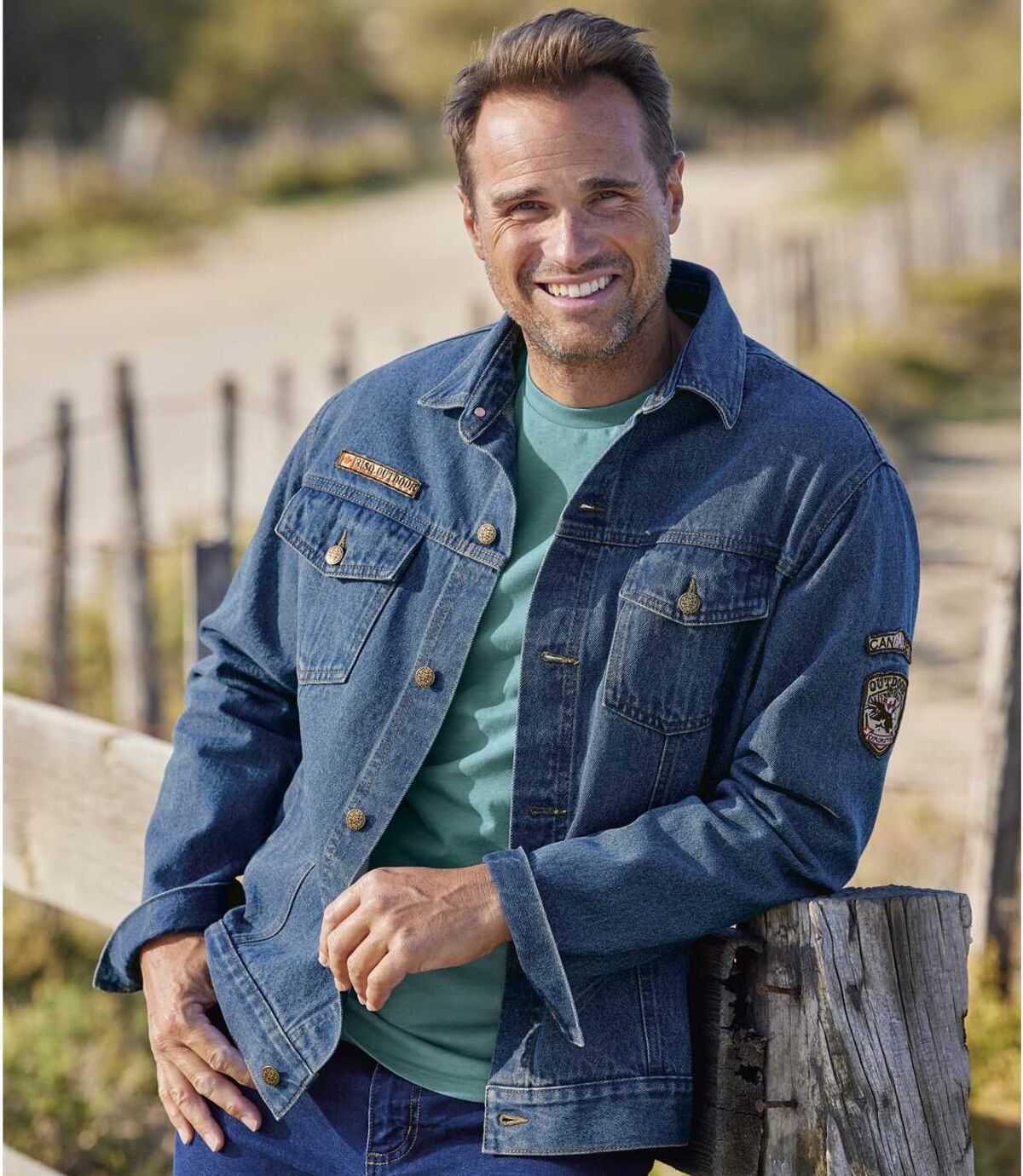 Stilechte Jeansjacke Atlas For Men