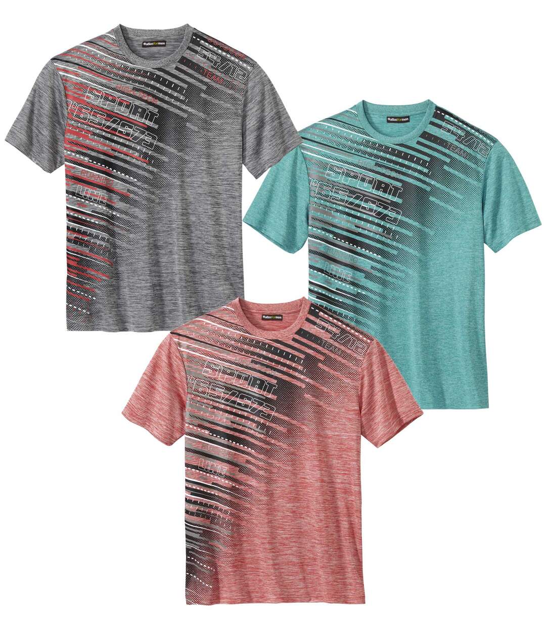 Lot de 3 Tee-Shirts Sport et Loisirs 