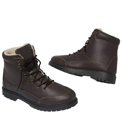 Men’s Sherpa-Lined Winter Boots