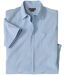 La Chemise Crépon Manches Courtes-1