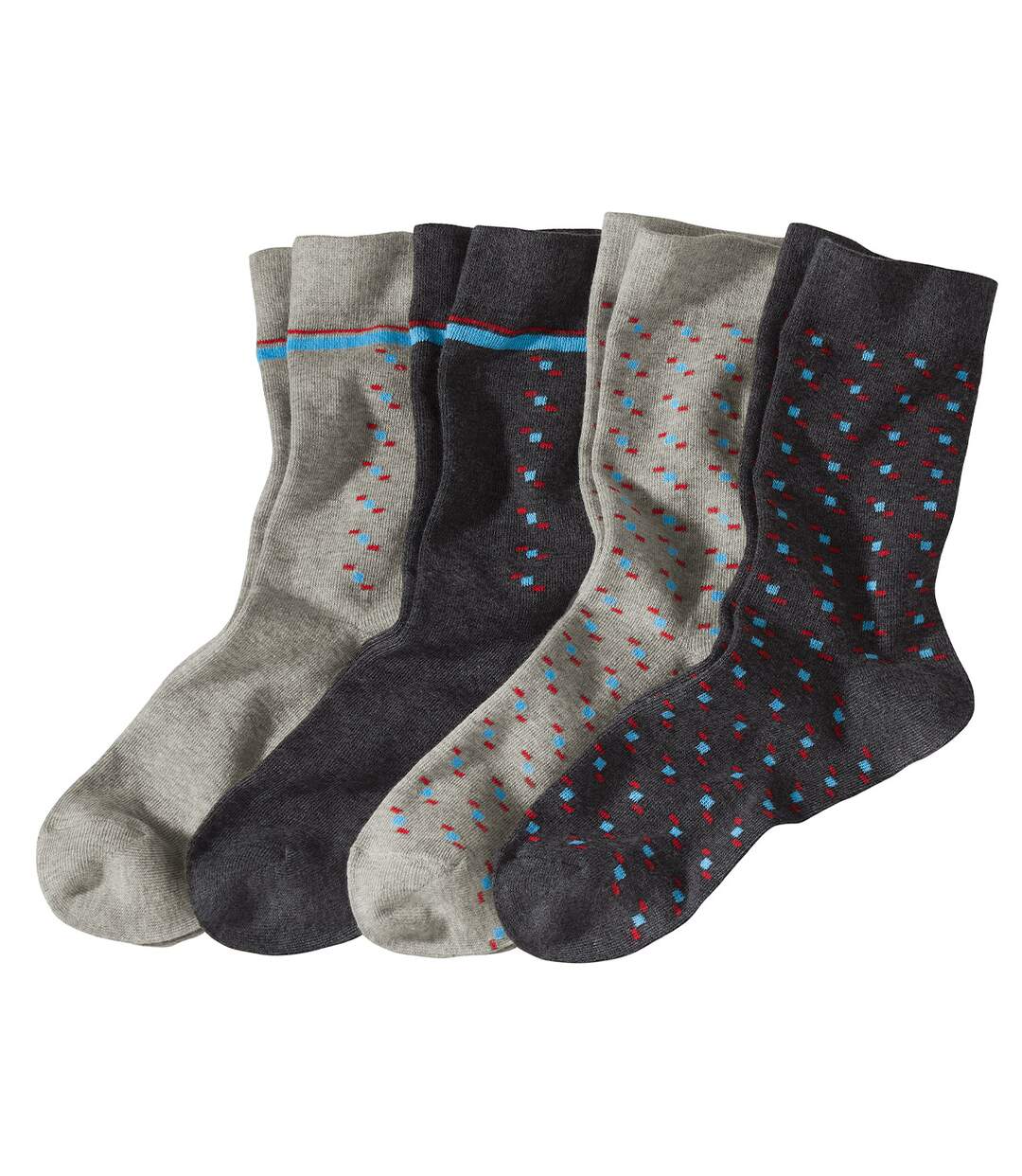 4 Paar modische Socken