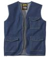 Men's Multipocket Denim Vest Atlas For Men