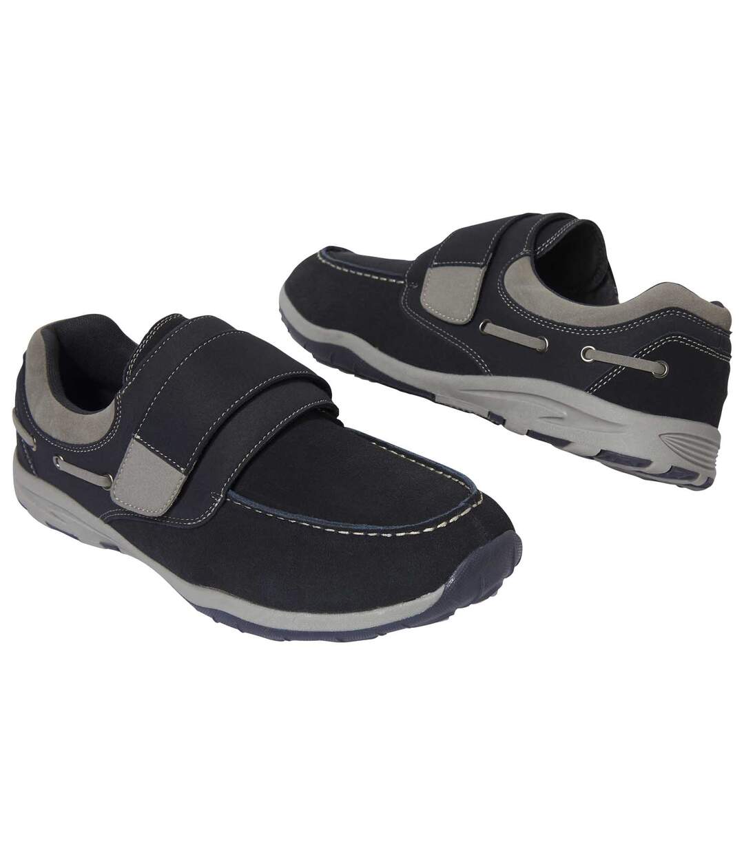 Men's Navy Boat Shoes