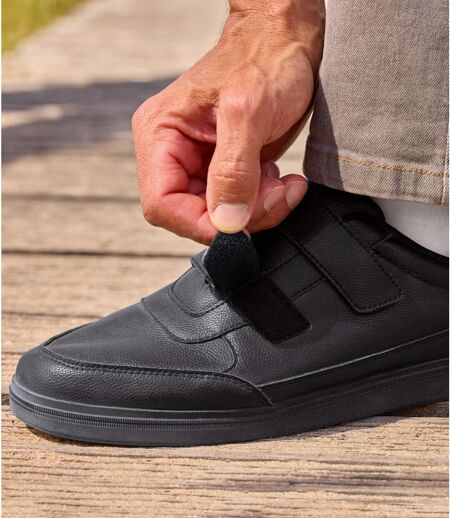 Mocassins Scratchés Noirs