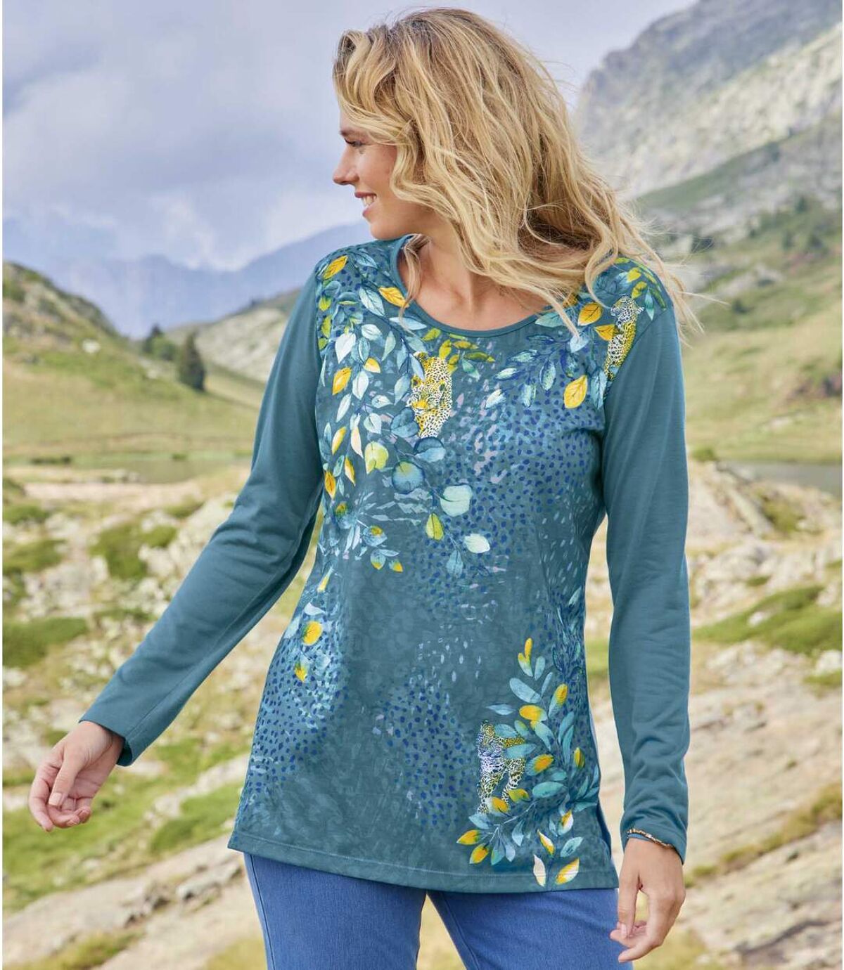 Tunika mit herrlichem Aufdruck Atlas For Men