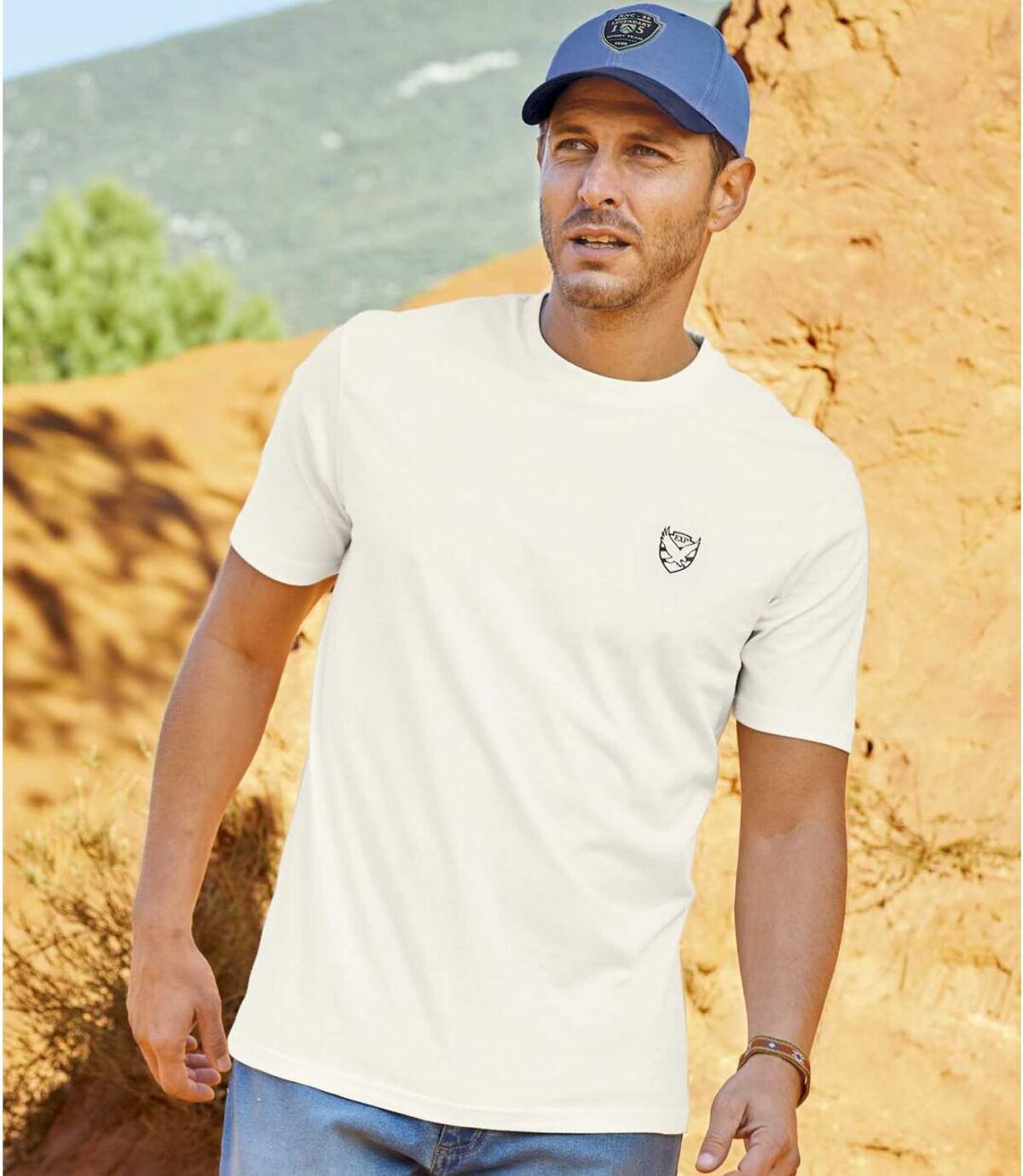 4er-Pack kurzärmelige T-Shirts Atlas For Men