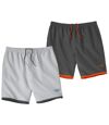 2er-Pack Shorts XTREM aus Microfaser Atlas For Men