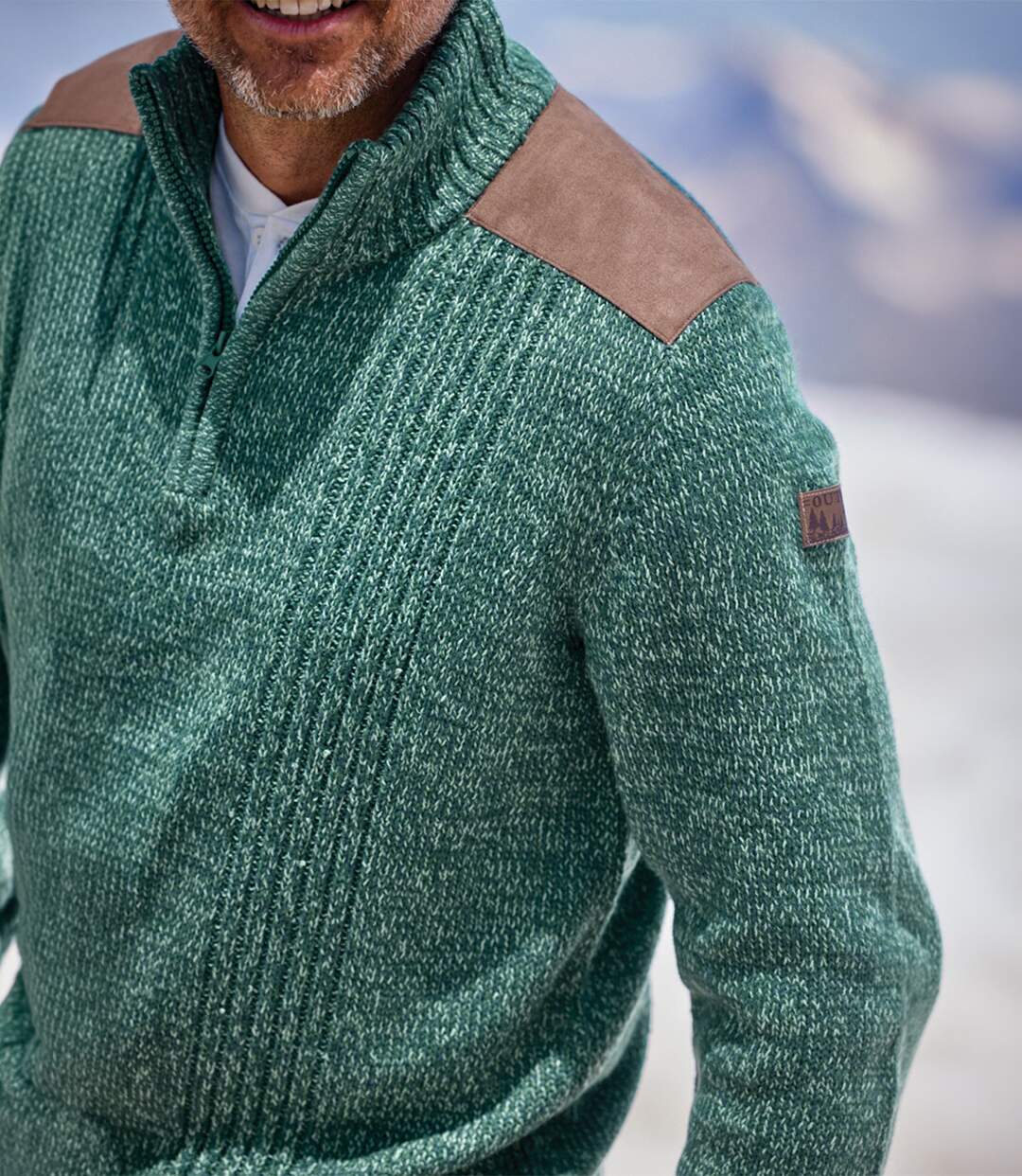 Le Pull Tricot Col Camionneur Forest-4