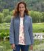 Women's Blue Lightweight Quilted Jacket