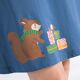 Maxi t-shirt bleu-4