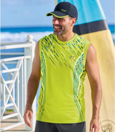 Lot de 3 Tee-Shirts Sport Sans Manches 
