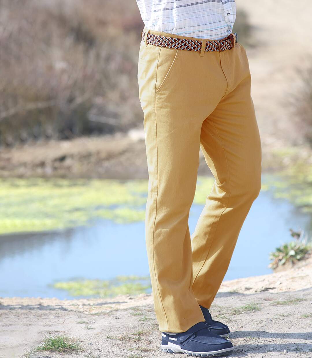 Men's Ochre Chino Pants  Atlas For Men