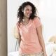 T-shirt de pyjama rose-1
