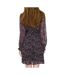 Robe Noire à Fleurs Femme JDY Lilli-2