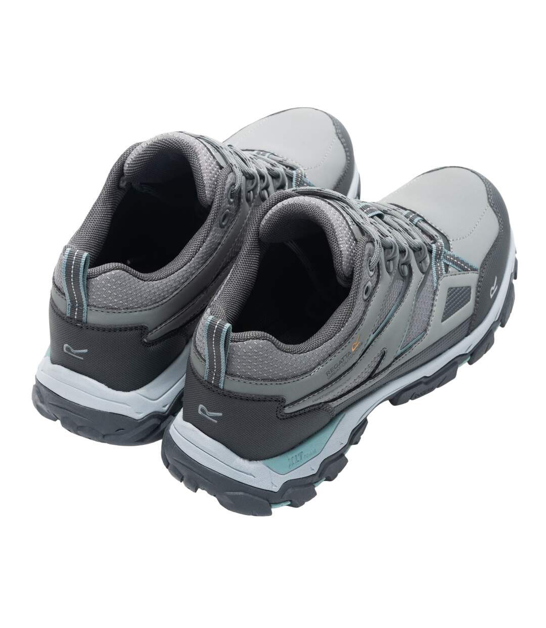 Womens/ladies Holcombe Iii Low Walking Shoes Dark Steel Ivy Moss Regatta-2