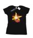 Disney - T-shirt CARS LIGHTNING MCQUEEN BURST - Femme (Noir) - UTBI13849-1