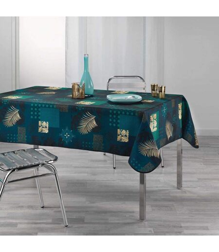 Nappe Imprimée Oreane 150x240cm Bleu