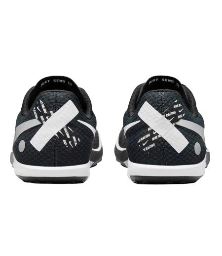 Womens/ladies Zoom Rival Waff Trainers Black Metallic Nike