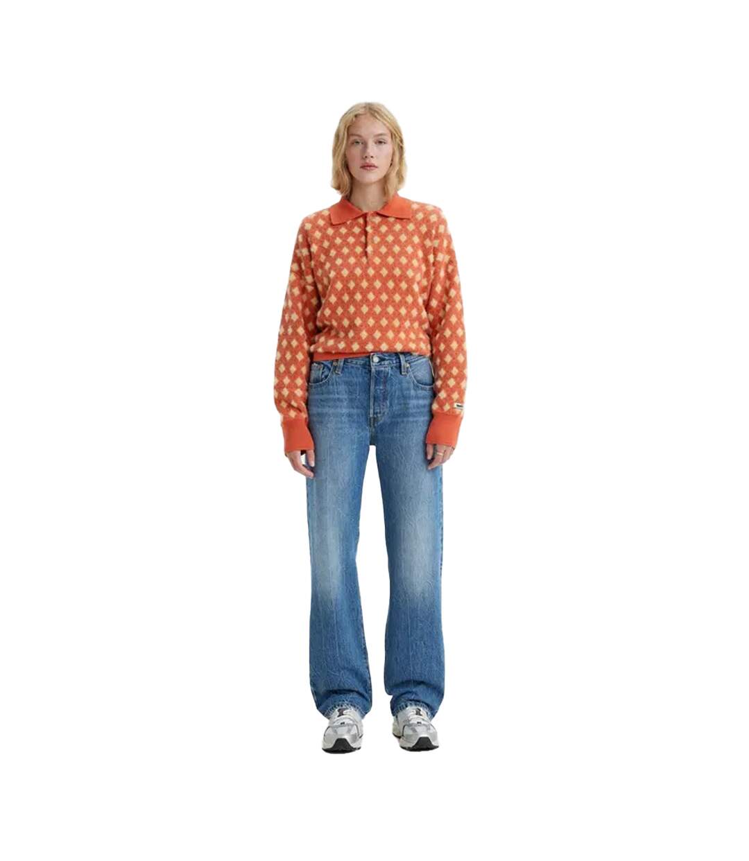 Womens/ladies 501 90s jeans denim Levis-1