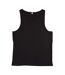 One By Mantis Unisex Drop Armhole Vest Top (Black) - UTPC2806