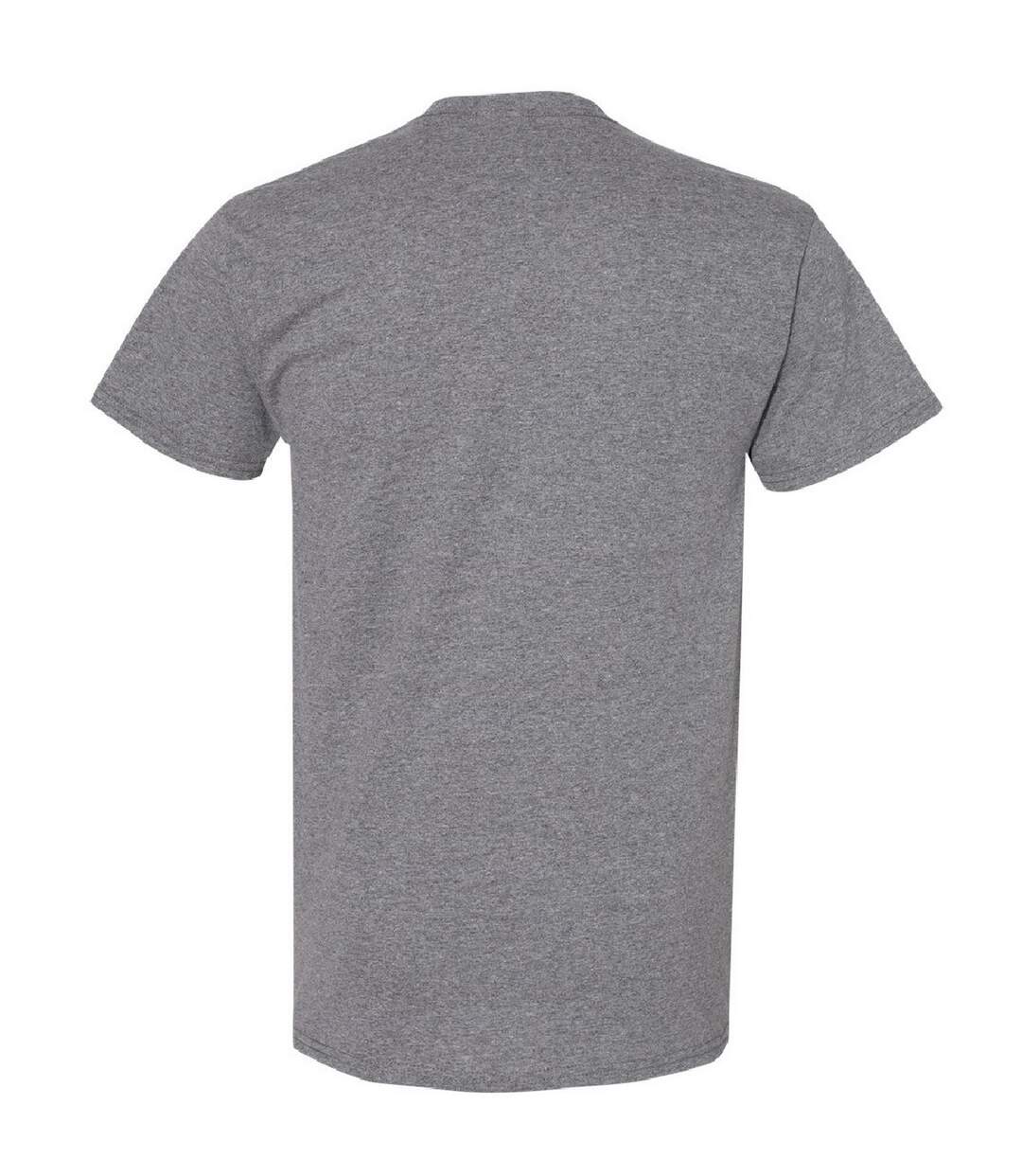 T-shirt homme gris acier Gildan