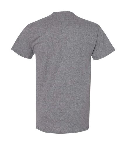 Gildan Mens Heavy Cotton Short Sleeve T-Shirt (Graphite Heather) - UTBC481