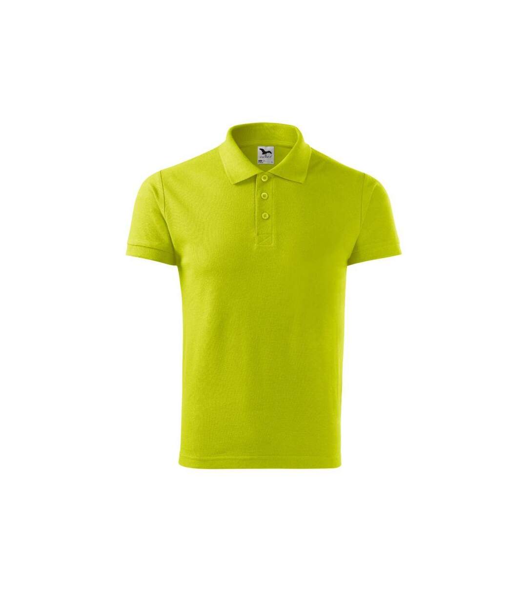 Polo Homme Vert Pomme Malfini-3