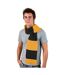 Echarpe Épaisse Thermique Tricotée Homme Taille Unique Noir Or Result-1