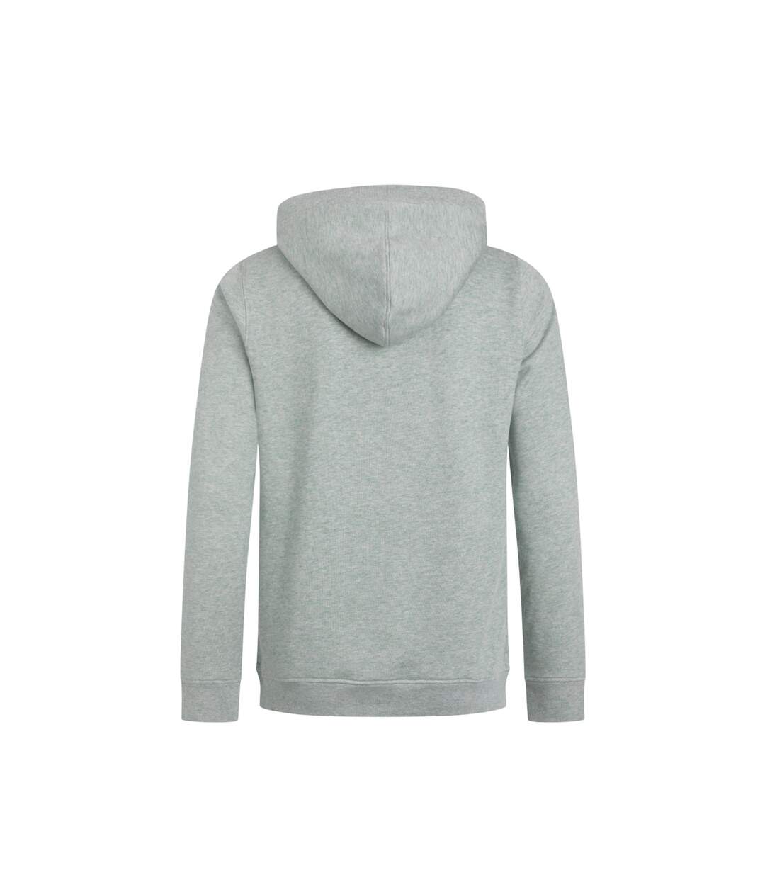 Mens hugo branded hoodie grey marl Weird Fish-2