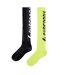 Chaussettes de compression jaune/noir adulte superdry compressport-2