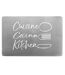 Set de Table Imprimé Cuisina 28x43cm Argent-1