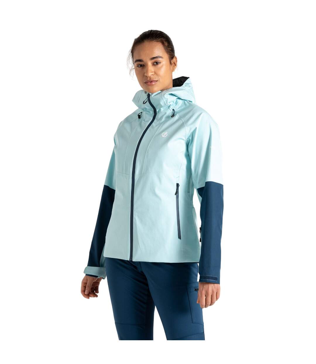 Veste imperméable assert femme turquoise pâle / denim sombre Dare 2B-4