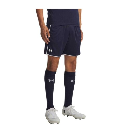 Mens Challenger Training Performance Shorts Navy White Under Armour