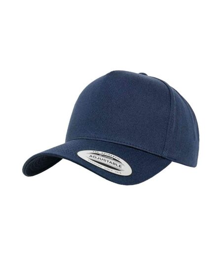 5 panel snapback classic baseball cap navy Flexfit