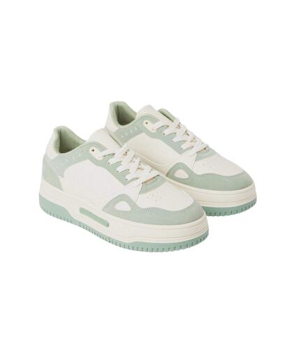 Baskets harlem femme vert Faith