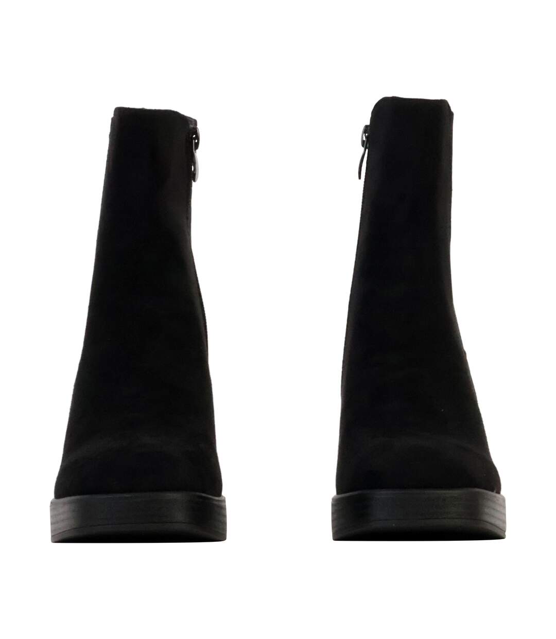 Bottines à Talon Zip Super Mode-5
