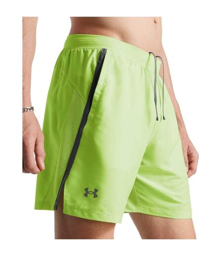 Short De Course Launch Homme Vert Under Armour