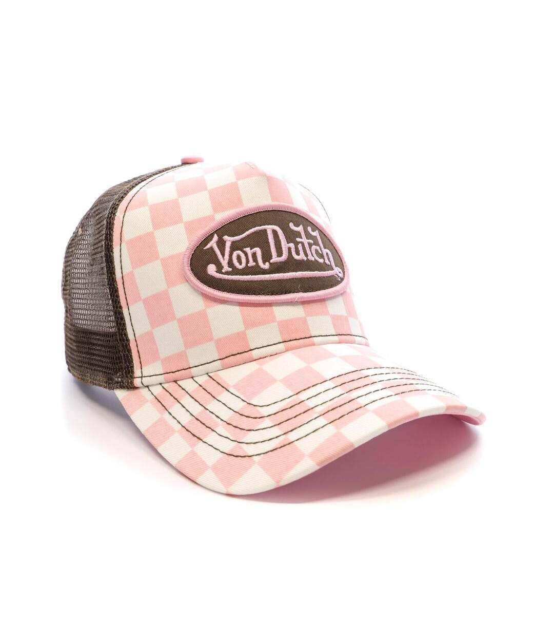 Casquette Rose/Noire Homme Von Dutch 880560 - Taille unique