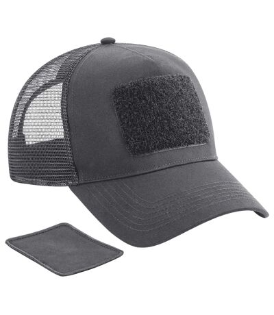 Casquette ajustable adulte gris foncé Beechfield