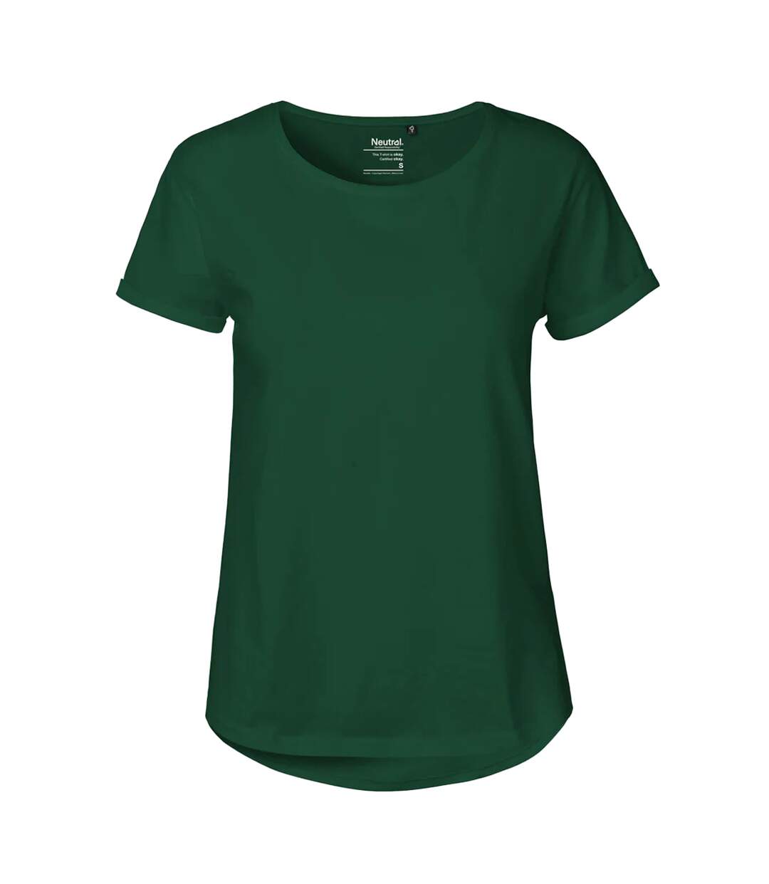 T-shirt Femme Vert Bouteille Neutral-1
