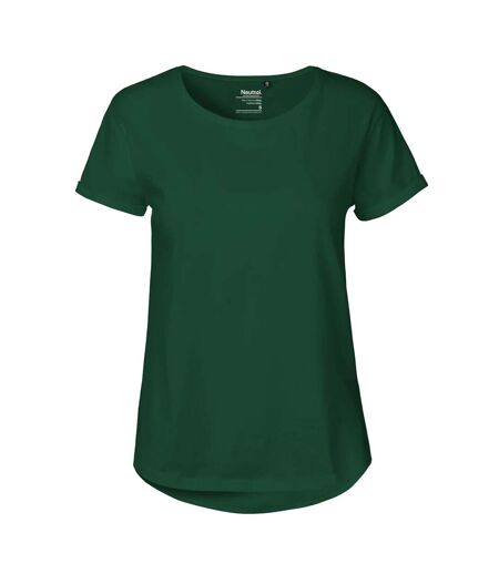 T-shirt Femme Vert Bouteille Neutral