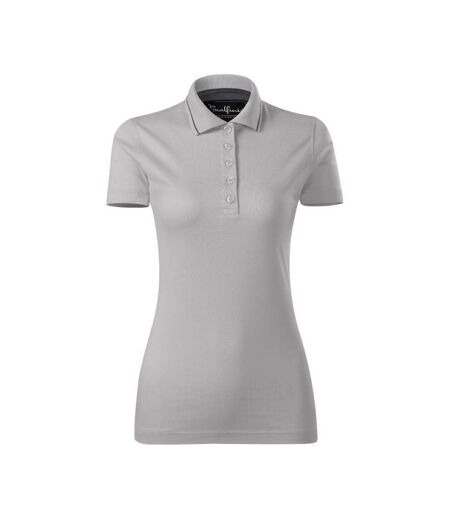 Polo Grand Femme Gris Argenté Malfini