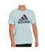 T-shirt Bleu Homme Adidas HL2254-1