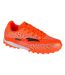 Childrens/kids Evolution Artificial Ground Football Boots Orange Silver Joma-1