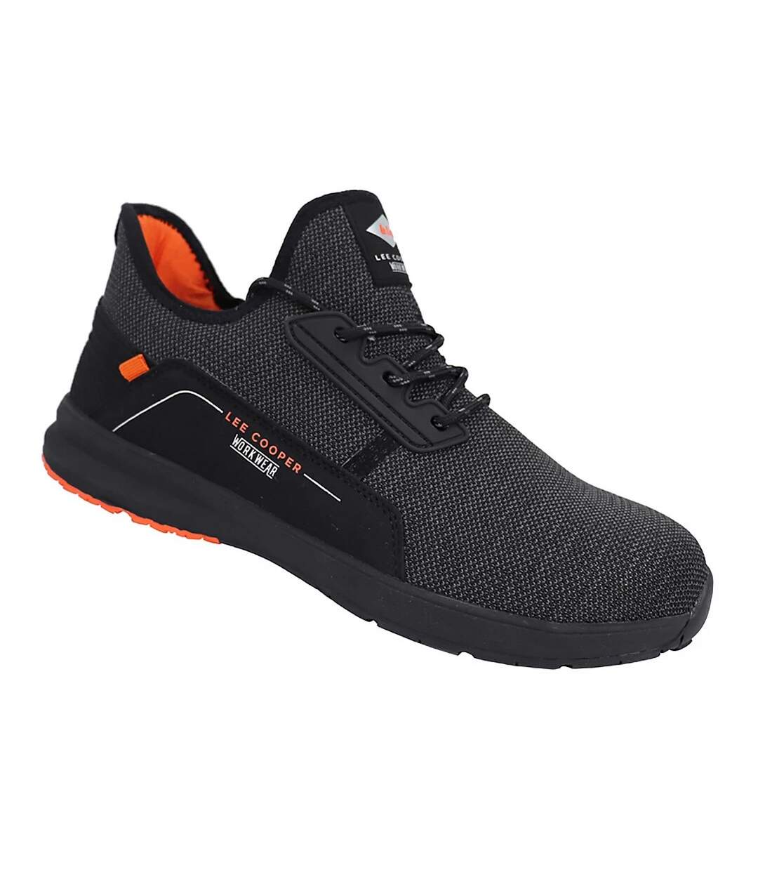 Unisex adult safety trainers black Lee Cooper-4