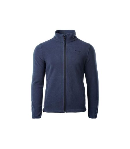 Veste Polaire Motif/style Logo Henis Homme Gris Foncé Hi-Tec