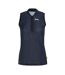 Polo Sans Manches Motif/style Léopard Femme Noir Slazenger-1