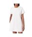 Robe blanche femme calvin klein jeans punto - l-1